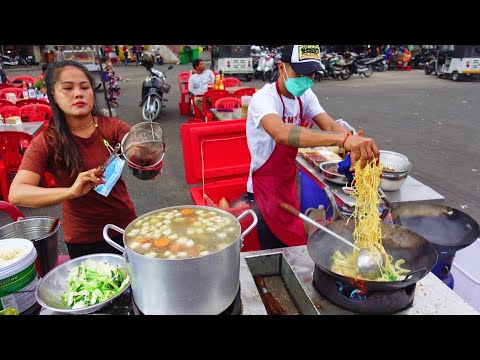 Full of Orders! Non-Stop Cooking! Famous Fried Rice, Mie Cha, Mie Katang in Orussey Market