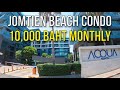 BARGAIN 10,000 BAHT PER MONTH PATTAYA JOMTIEN BEACH MODERN CONDO REVIEW - ACQUA