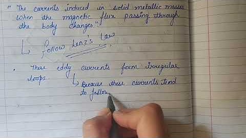 Class 12 | 6.6: Eddy currents (Advantages and Disadvantages)