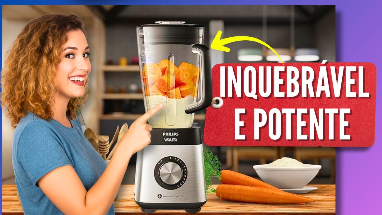 ⚡ O Liquidificador Mais Potente e Resistente da Philips Walita! - YouTube