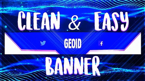 HOW TO MAKE AN AWESOME YOUTUBE BANNER ON ANDROID (Ps Touch)