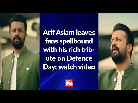 Atif Aslam leaves fans spellbound with his rich tribute on Defence Day | BOL Briefs