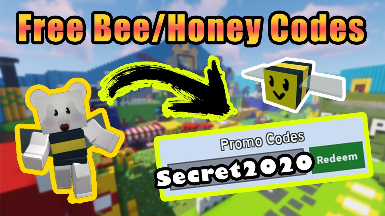 free-bee-honey-codes-bee-swarm-simulator-secret-codes-working-2020-youtube