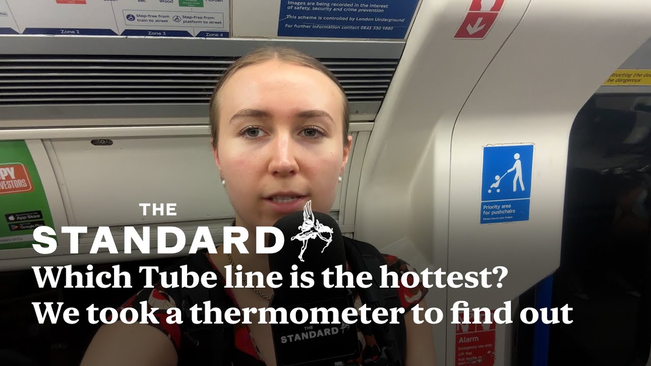 What underground line is hottest? Taking the tube temperature while London boils during heatwave