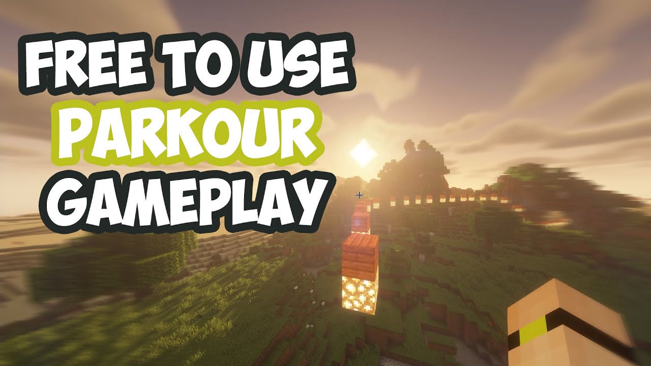 Free to use Minecraft Parkour Gameplay #2 - No Copyright 