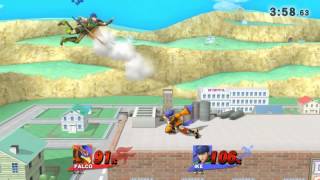 Falco v Ike 0-KO Funny edge guard