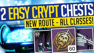 Destiny 2 | EASY CRYPT RAID CHESTS! New Route (All Classes), Deep Stone Crypt - DO THIS NOW!