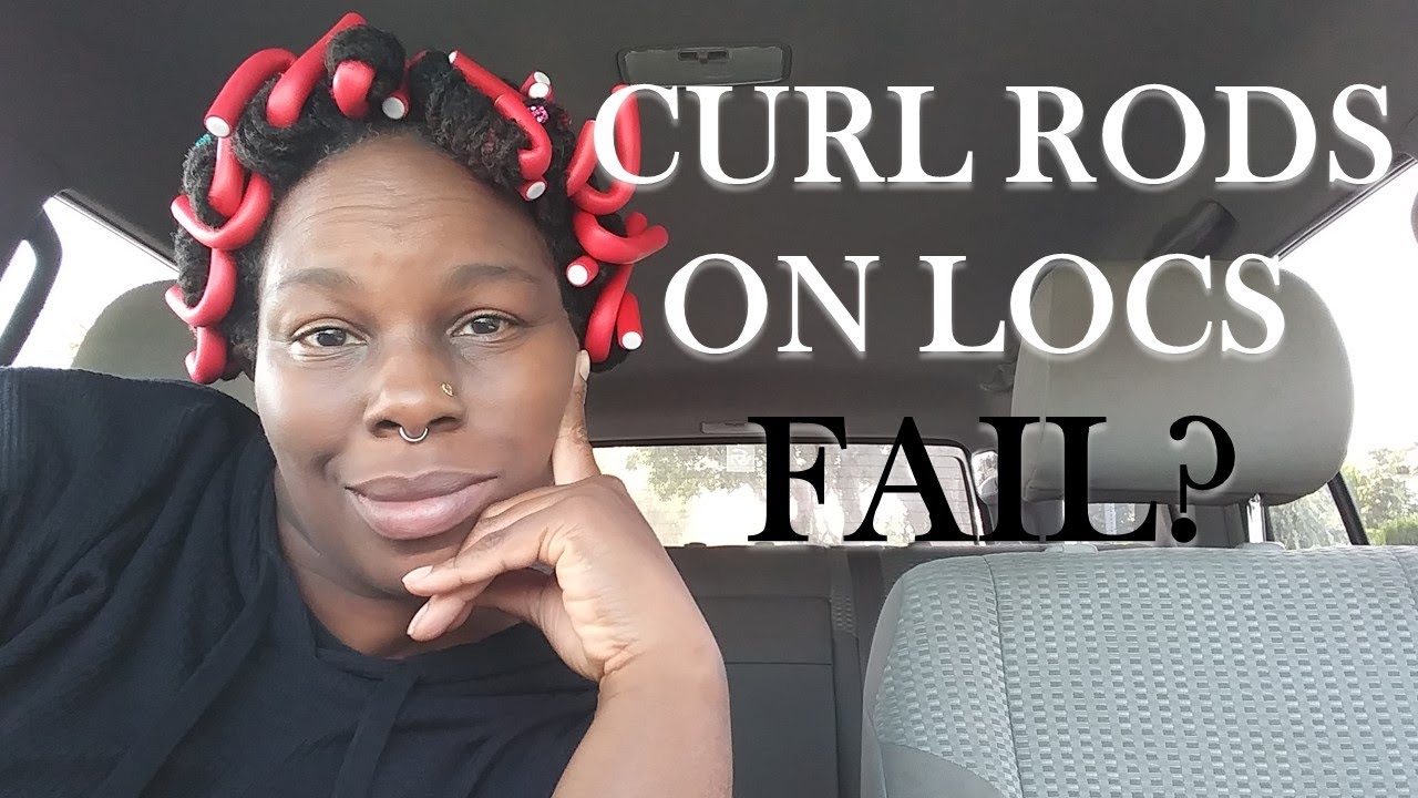 Flexi Rod Set On Locs YouTube