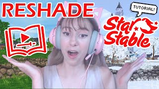 How To Use RESHADE In Star Stable *Snow/Winter* (BASICS) 🤯 | Star Stable Tutorial | SSO screenshot 5