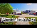 AMERICAN FALLS FS22 - Planting Corn 🌽 - 4K Timelapse