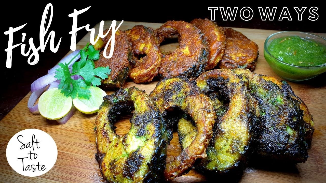Fish Fry Recipe | फिश फ्राई | How To Make Masala Fish Fry | Salt To ...
