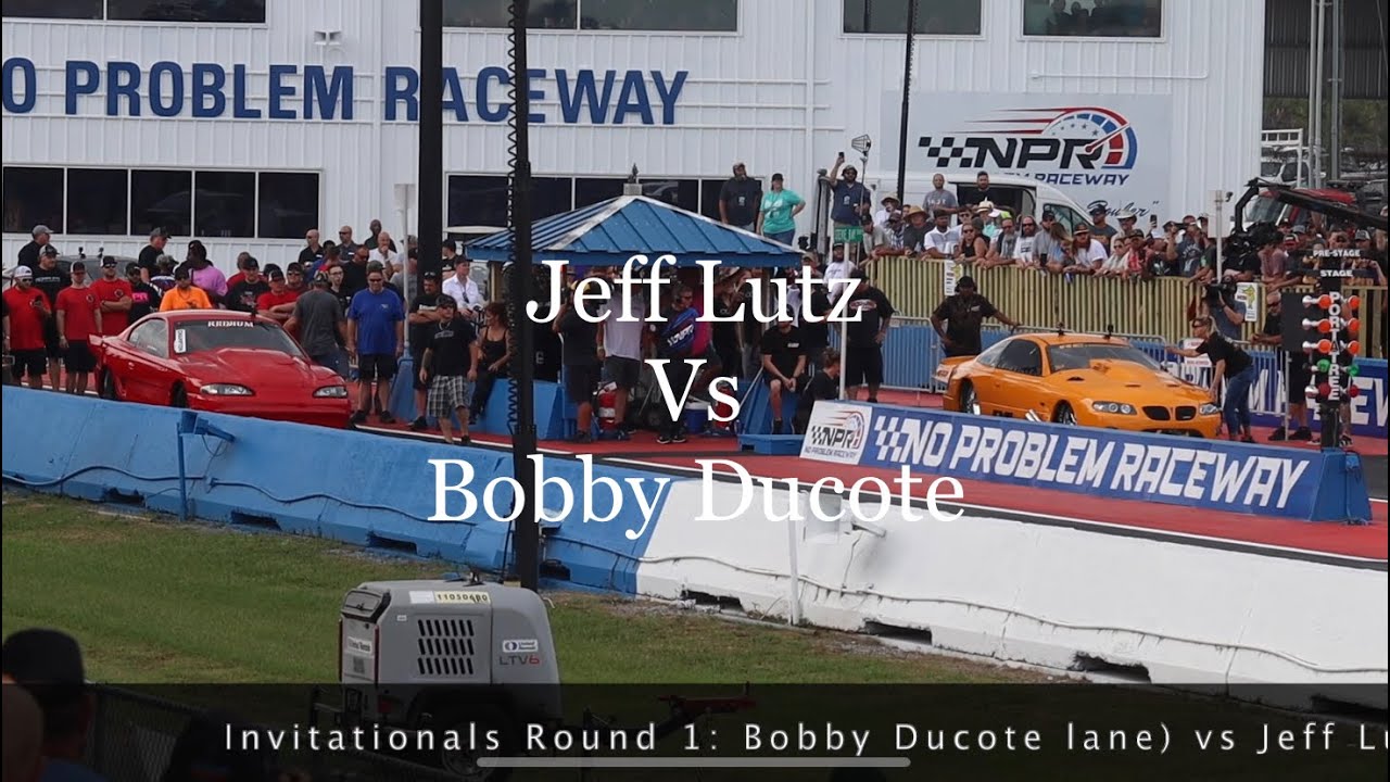 Street outlaws no prep kings Belle Rose, LA: Jeff Lutz vs Bobby Ducote- invitationals Round 1