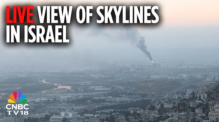 Israel Iran LIVE: Tel Aviv Skyline View as Iran Launches New Wave of Missiles Toward Israel | N18G