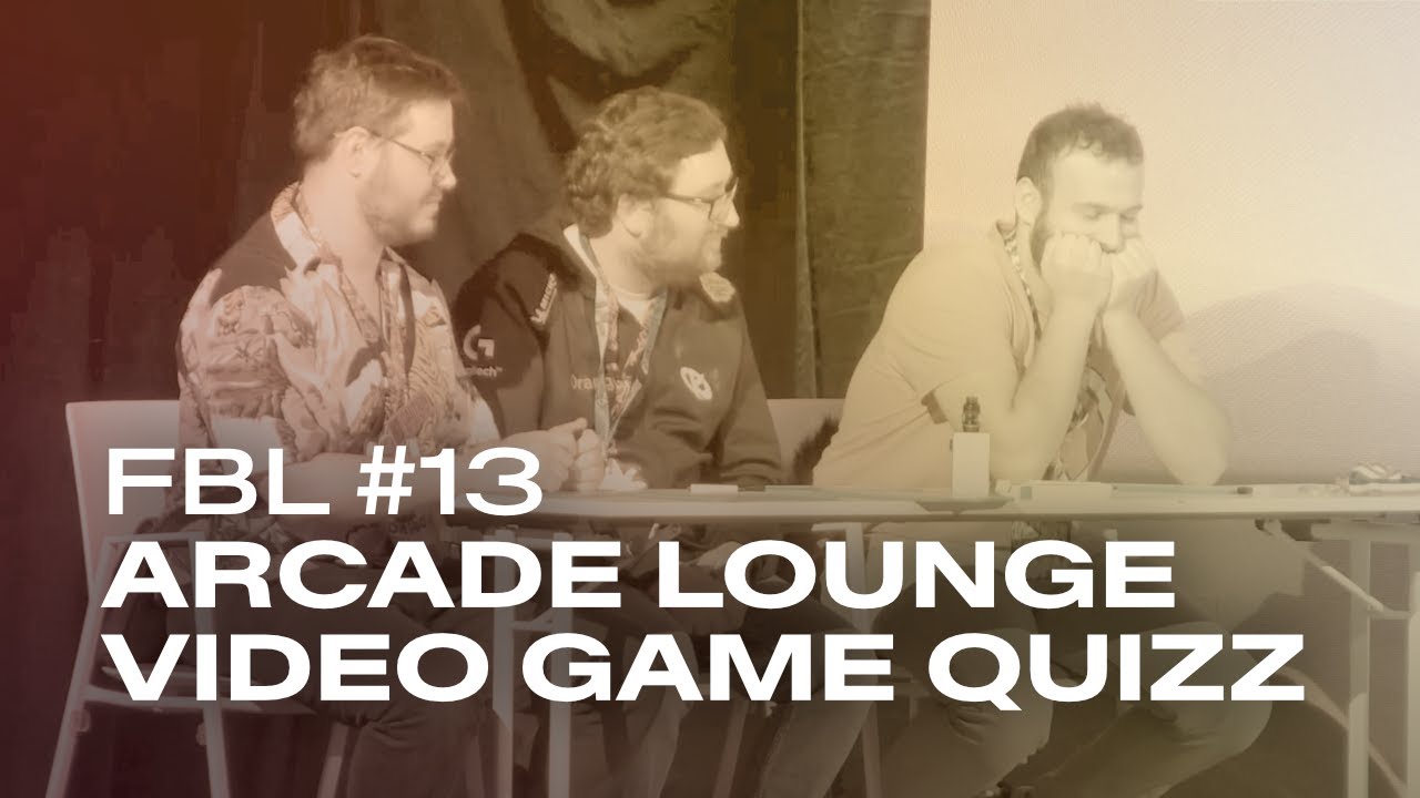 Arcade Lounge Video Game Quizz #FBL13