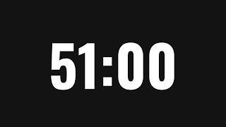 51 MINUTE COUNTDOWN TIMER ⏰ (51 Minute Timer)