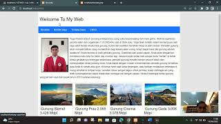 TB2 Pemrograman Web : Javascrivt, Database, PHP, CRUD.
