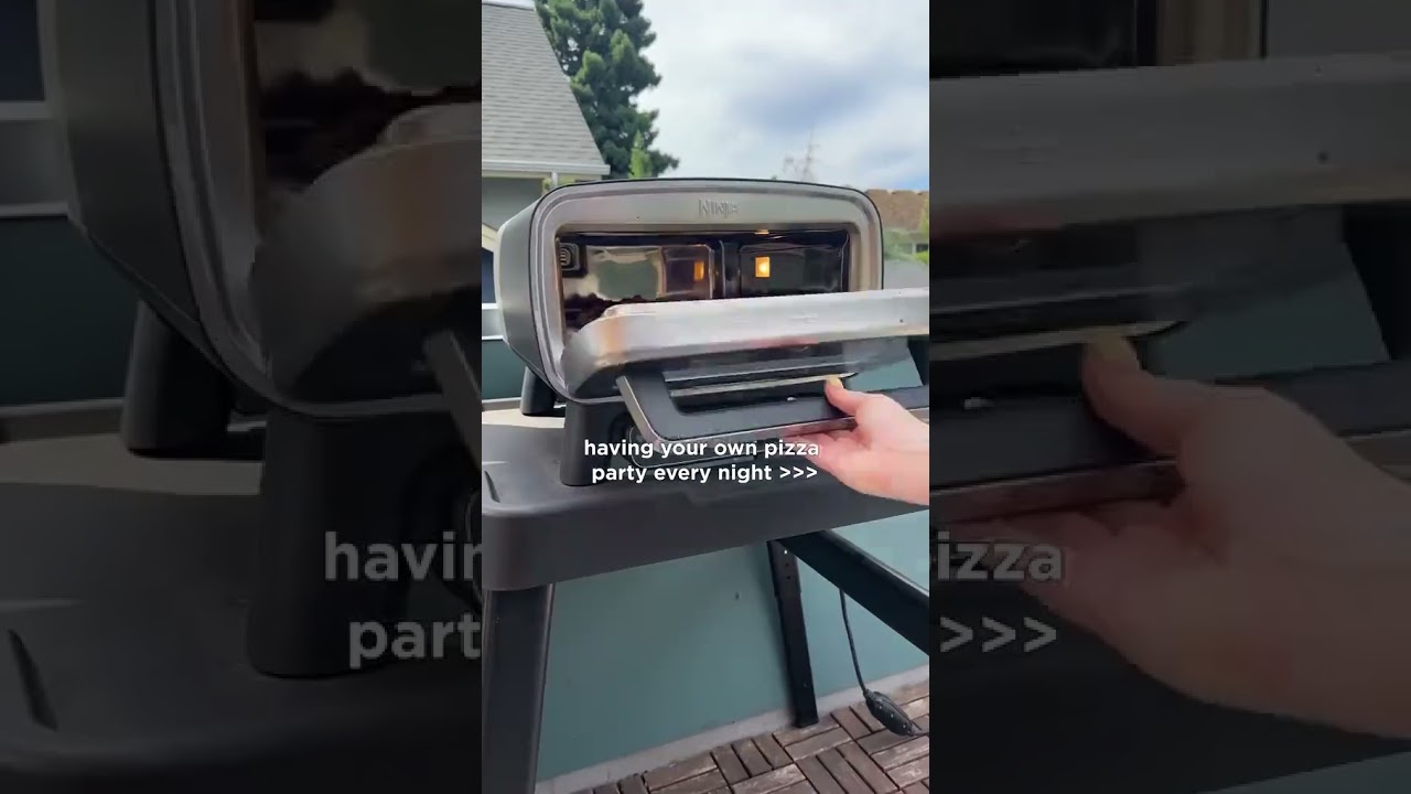 Ninja Artisan Pizza Oven  Perfect Pizza in 3 Minutes! link below  in description or in 1st comment