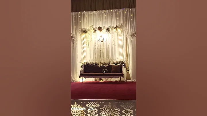 wedding stage decoration ideas DIY #shorts #trendingshorts #youtubeshorts