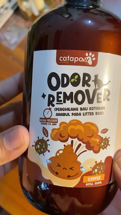 Odor Remover-Penghilang Bau Kotoran Kucing-Parfum Pasir Kucing-Penghilang Bau Pup dan Pipis Kucing