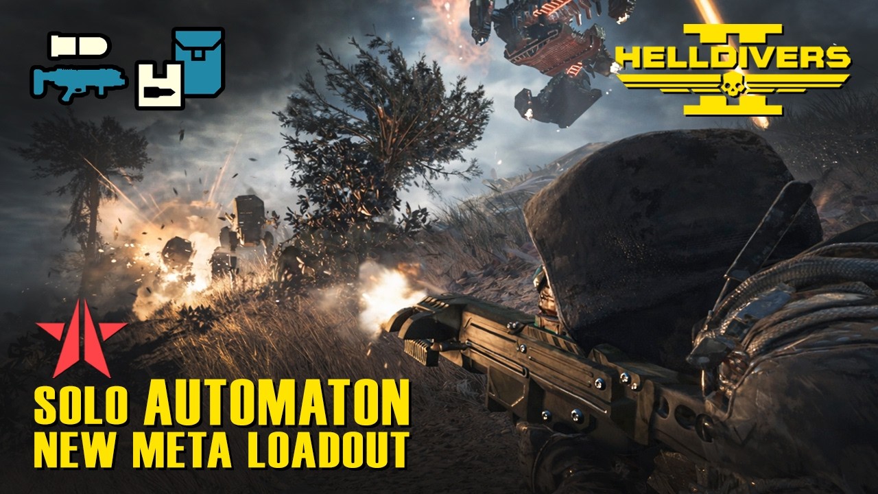 Helldivers 2 – The New Anti-Automaton Meta | MERAK | Solo Super Helldive | Deathless | Full Clear