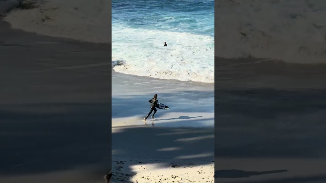 Wipeout Beach La Jolla Shores San Diego Skimboarding 