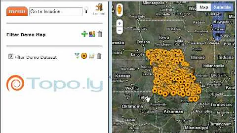 Filter Location Views on Your Map