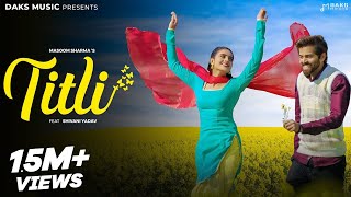 Titli (Official Video) Masoom Sharma New Song | Shivani Yadav | New Haryanvi Song 2024 | DAKS Music