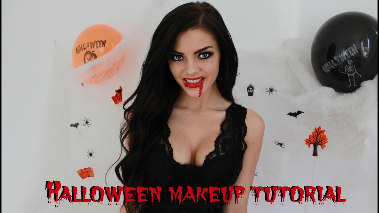 Halloween Makeup Tutorial Sexy Vampire Wwwstina