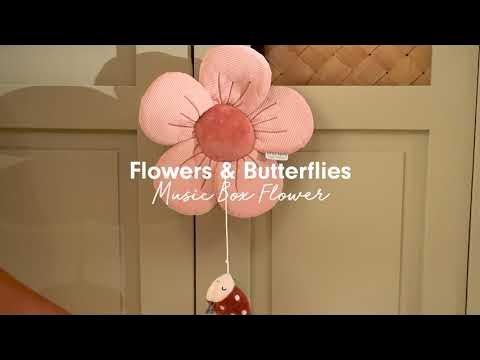 Mobile Musical Flowers & Butterflies Little Dutch - Berceuse Bébé - Petit  Pois