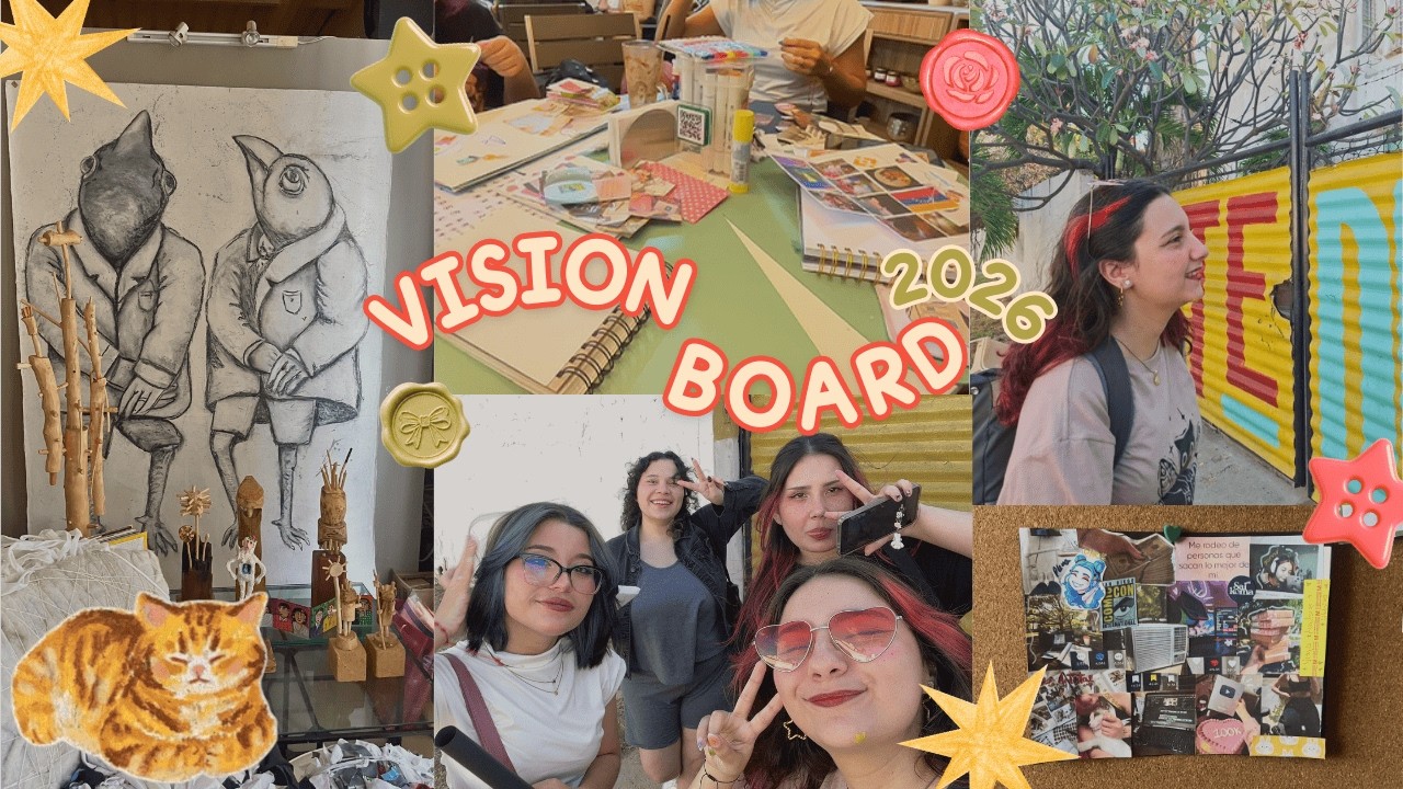 Haciendo mi VISION BOARD 2026 y visitando CASA DUO ⟡ ݁₊