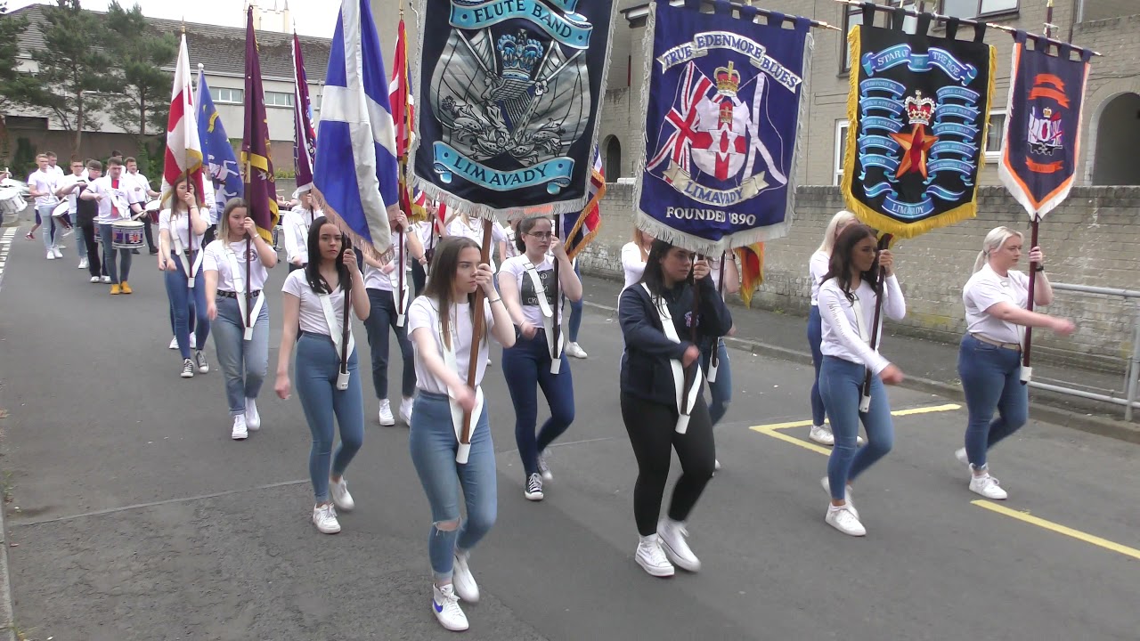 11th Night Massed Band, Limavady 2021 3 | 4K | Marching Media