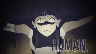 human | anime & avatar [collab parts]