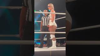 Toni Storm Vs Taya Valkyrie Fan Cam Aew Collision July 27, 2024