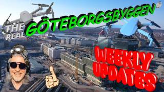 GÖTEBORGSBYGGEN 2026! HERE WE GO AGAIN! MER UPPDATERING AV GÖTEBORGS OLIKA BYGGEN! FRÅN LUFTEN!