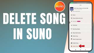 How To Delete A Song In Suno AI (2026) | Remove Music On Suno Account  Suno App screenshot 1