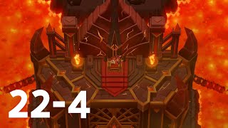 World 22-4 'Fire Dragon Village' (100%)