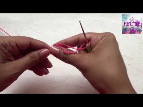 Crochet Hack - Turn Thin thread or yarn into thick thread or yarn पतले धागे को मोड़ें बनाने की तकनीक