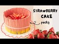 Pocky Strawberry Cake w/ Cream Cheese Frosting | Simply Bakings
