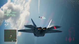 Ace Combat 7 Multiplayer - F-22A - How To Raptor Pt. 2