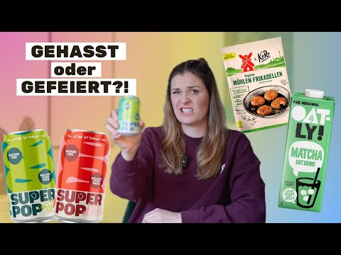 I test products that the internet is arguing about 🤬😤 Super Pop, Oatly Matcha, vegan Taste Test