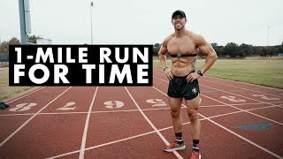 My Fastest 1-Mile Timed Run | Ironman Prep