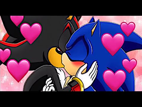 Seductive kiss (Sonadow comic)
