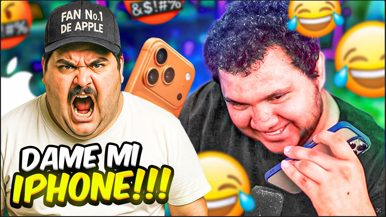 BROMA A SEÑOR DESESPERADO POR EL IPHONE 17 (ES FANATICO DE APPLE)