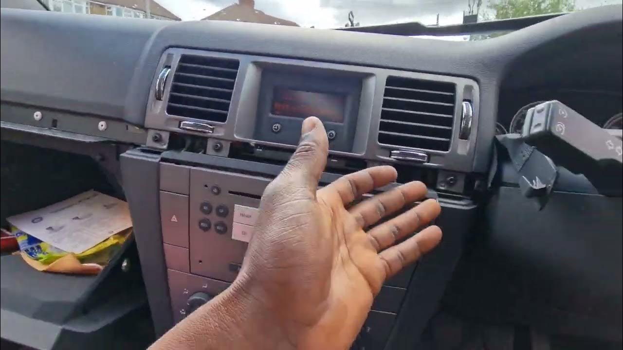 DIY Guide Removing the Instrument Panel on a Vauxhall Vectra C Car