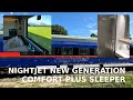 Nightjet New Generation from Wien Hauptbahnhof to Bregenz, in Comfort Plus Single Compartment.