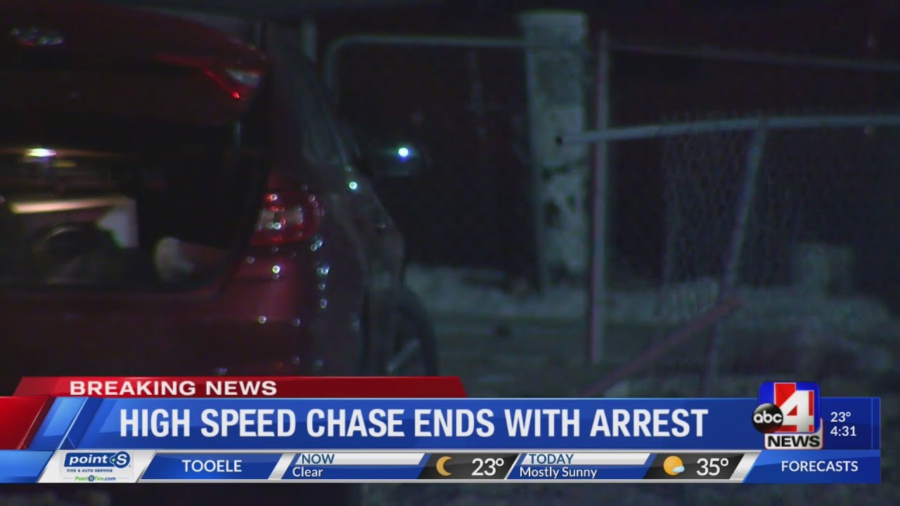 High Speed Chase Ends With Arrest 4:30 - YouTube