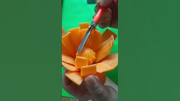 Bí Mật Tỉa Hoa Cà Rốt Dễ Nhất #shortvideo