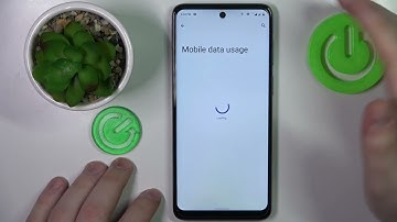 How to Locate Mobile Data Usage Statistics in Motorola Moto E32s - Data Usage
