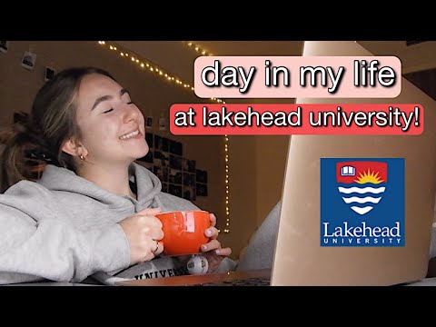 Day in My Life! (nursing student at lakehead university)