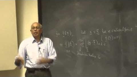 Nonlinear dynamics and chaos by V  Balakrishnan Lec 2, Part 1